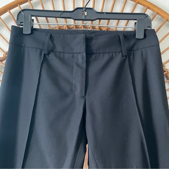 Nili Lotan Virgin Wool Nahla Trousers in Black  Size 2 - Picture 7 of 8